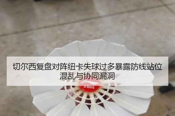 切尔西复盘对阵纽卡失球过多暴露防线站位混乱与协同漏洞